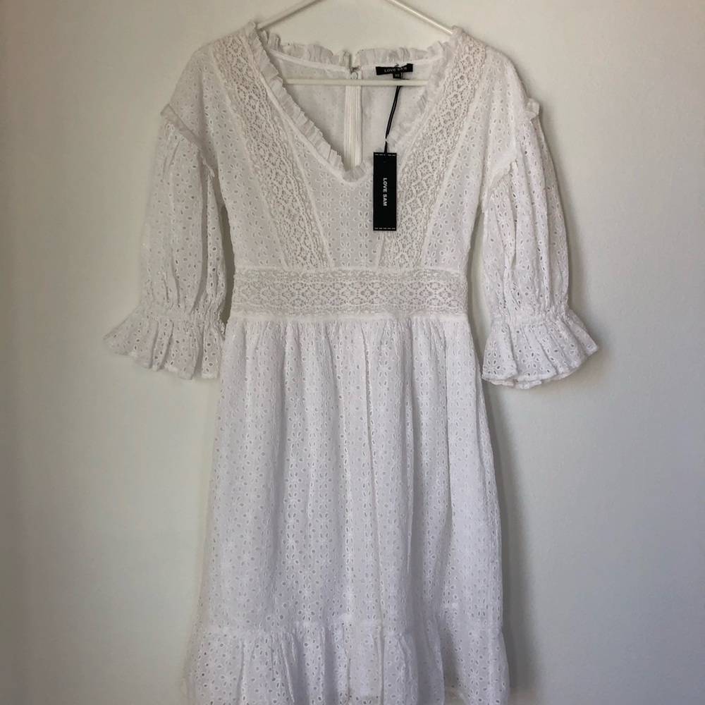 Puff sleeve Boho Dress